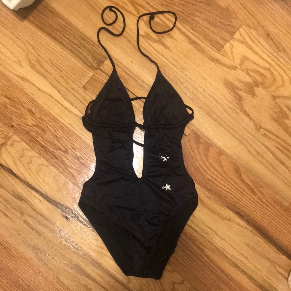 Billabong One piece black swim suit.